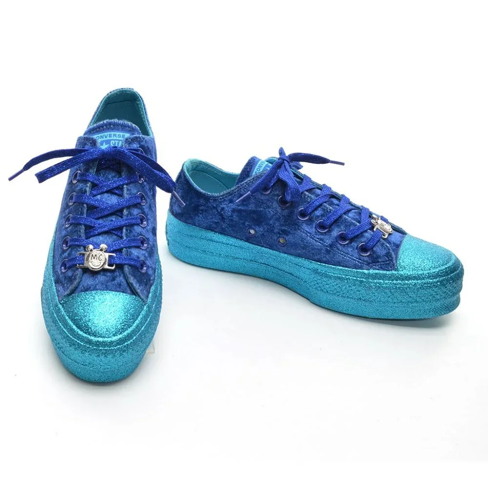 Converse x Miley Cyrus Sparkly Low Top Sneakers 6